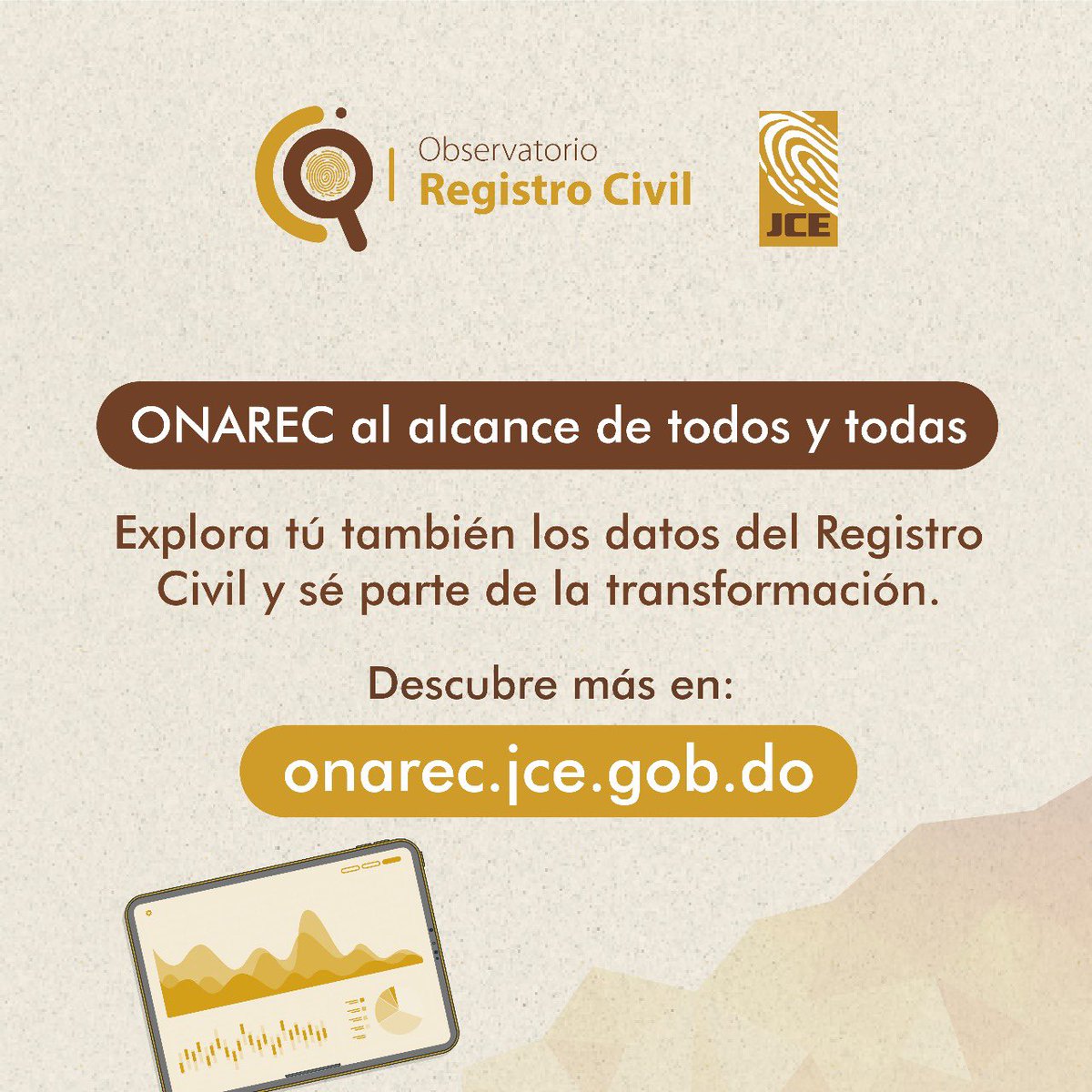 Hace apenas 30 días lanzamos ONAREC 🚀 y los datos hablan por sí solos: 5,306 usuarios ya han consultado el observatorio, mostrando interés por los datos del Registro Civil tanto en nuestras ciudades como desde el exterior 🌍.

El Observatorio Nacional del Registro Civil nació