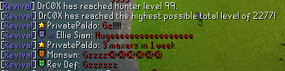 DrC0X has now joined the elite max club!

revivalosrs.com
discord.gg/revival

#osrs #runescape