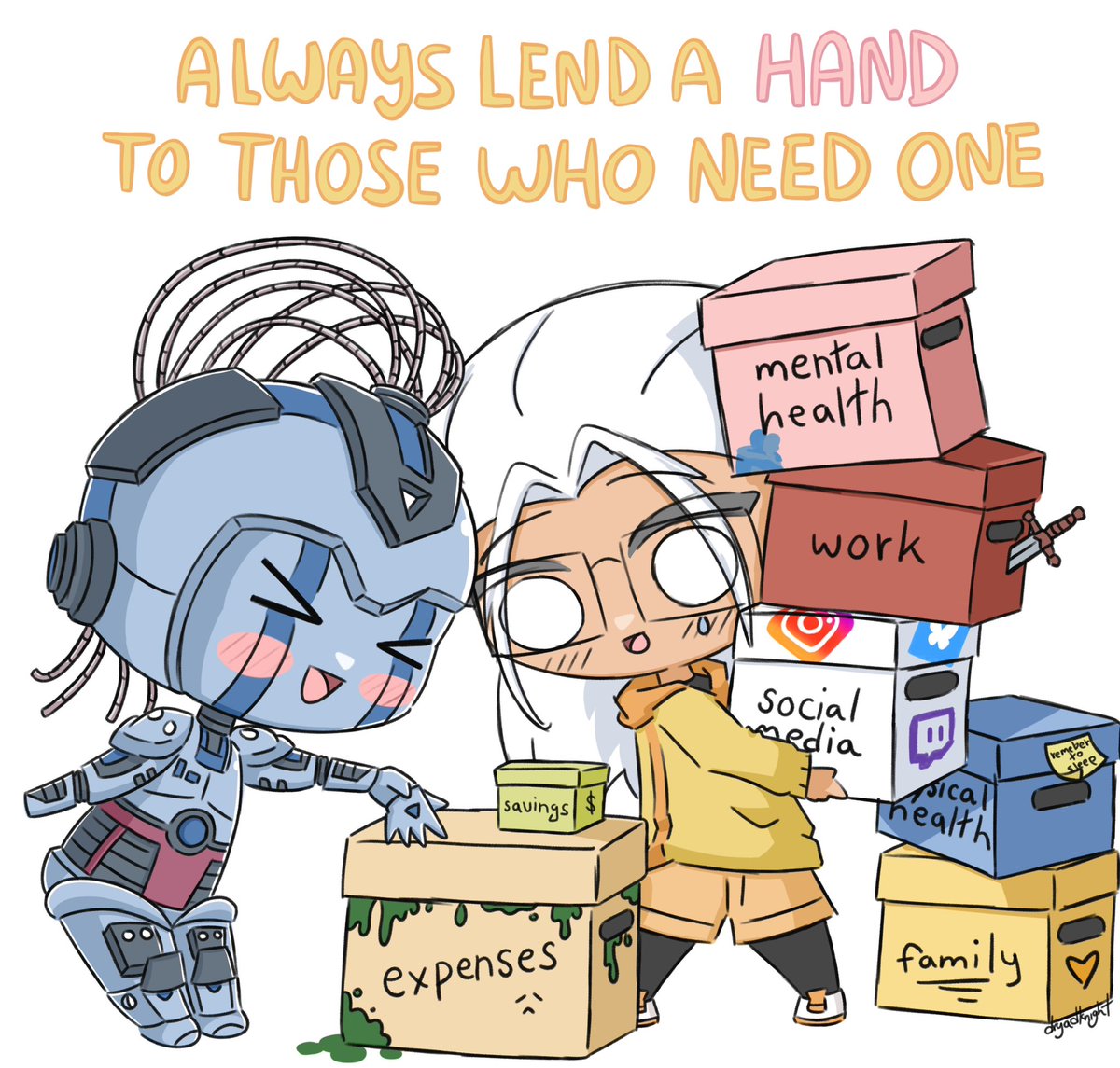 helping’s so nice😌