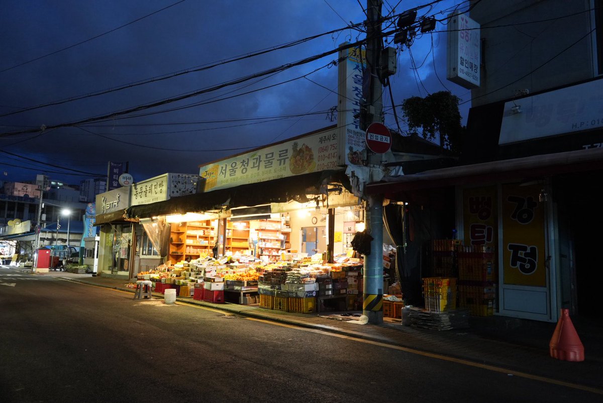 7日間、済州島に滞在して取材していました。明日から光州。