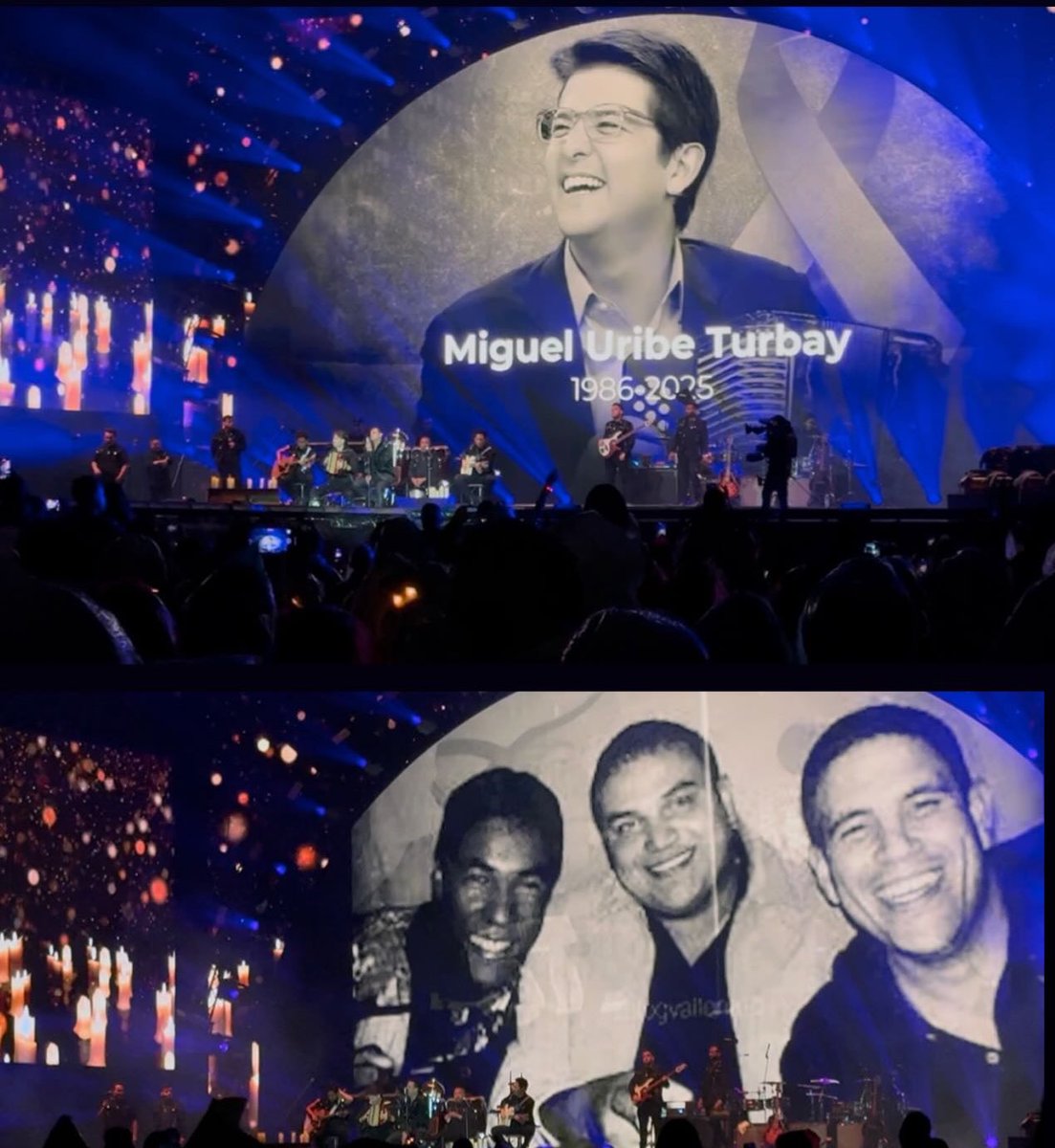 Anoche en el concierto de Silvestre Dangond en Bogotá 🙏🏻