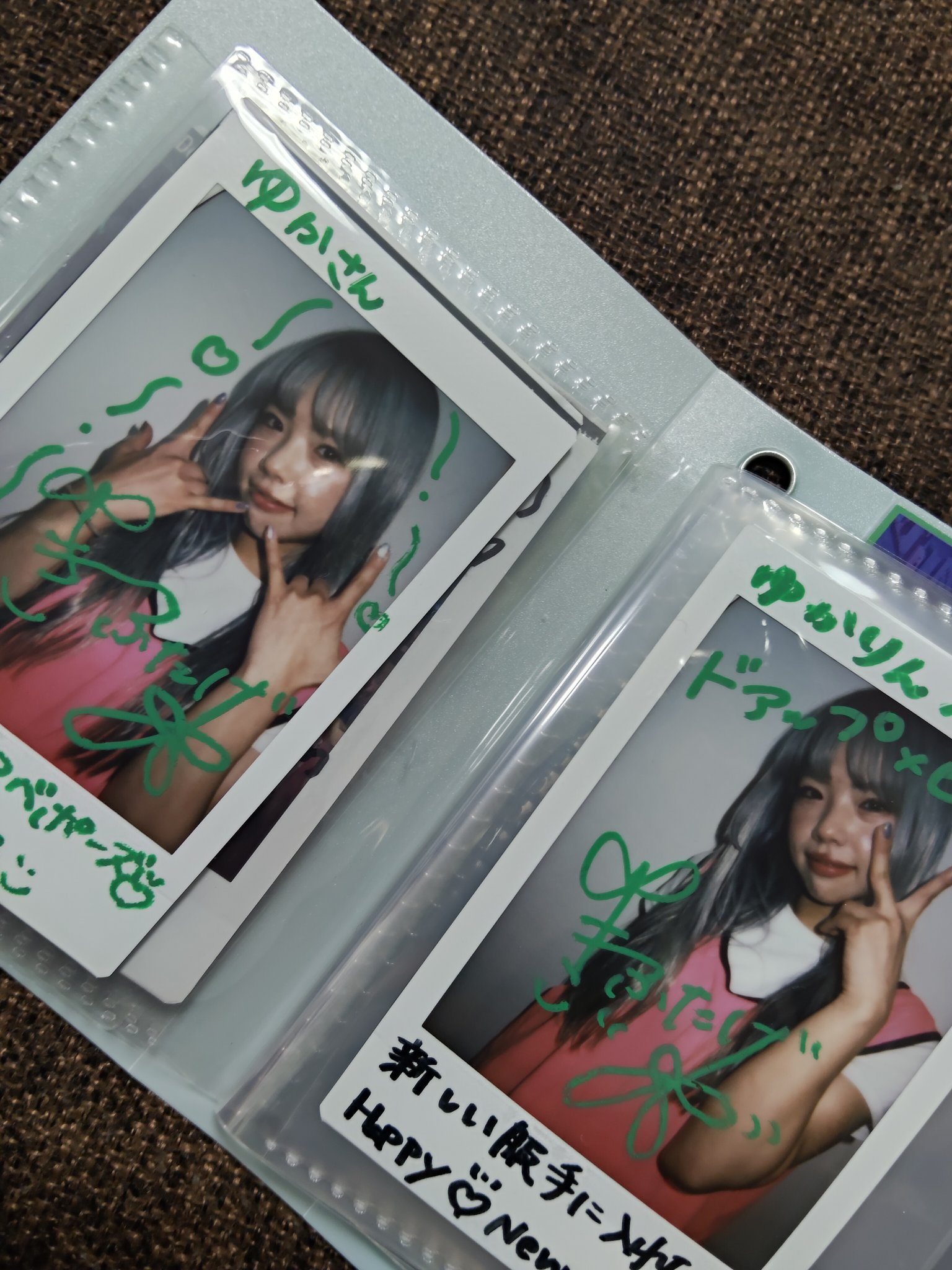 ゆっちゃん　ナアユ　チェキ　2枚セット 2072803824.jpg?1698500464