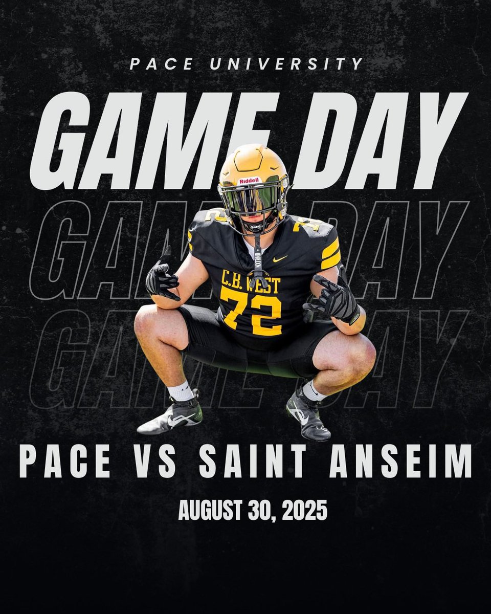 Super excited to go to Pace University today for a game day visit! Can’t wait to see what Pace University football is all about!! 
#GoSetters