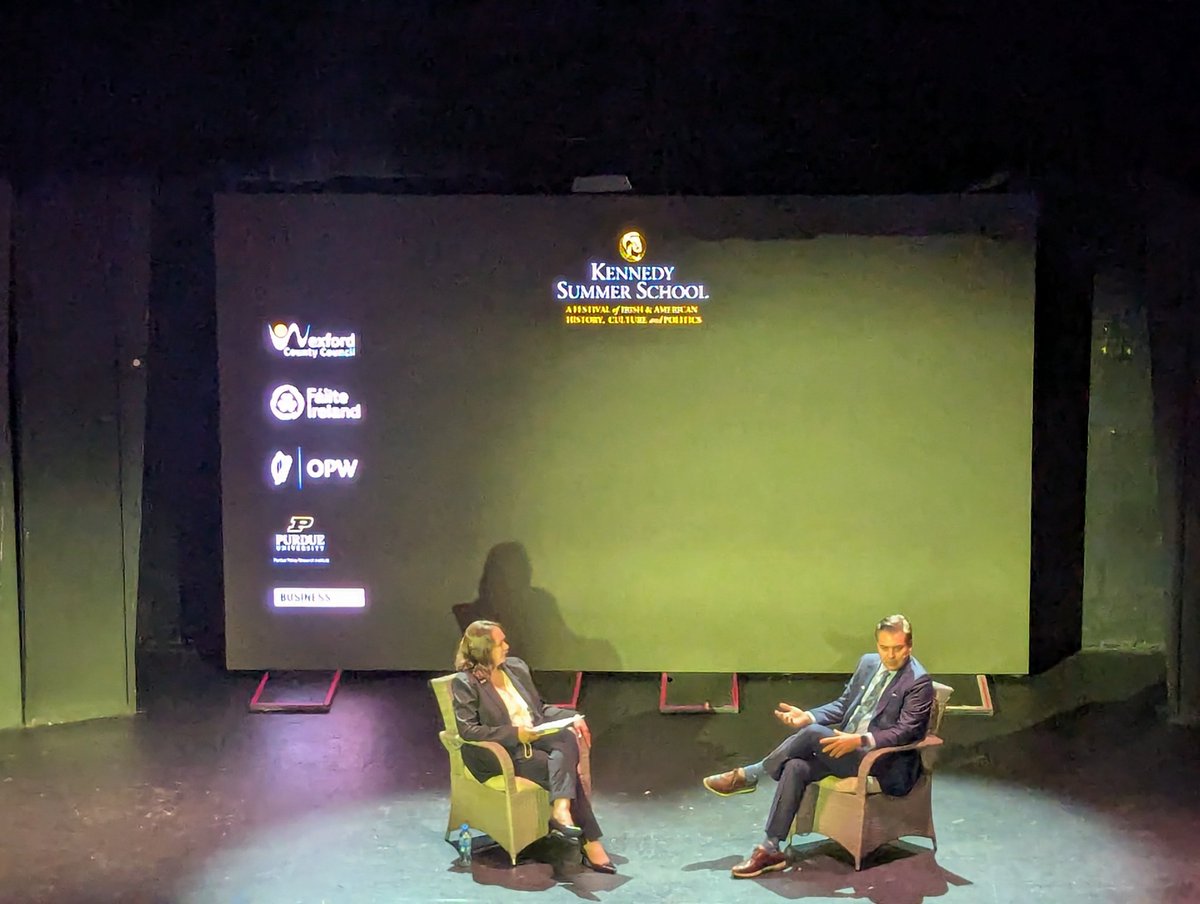 Kennedy SummerSchool (@jfk_ss) on Twitter photo The Kennedy Summer School was honoured to host former CNN White House correspondent Jim Acosta (<a href="/Acosta/">Jim Acosta</a>) today in conversation with Dr Stacey L. Connaughton.
#KennedySummerSchool #JFKSS The Kennedy Summer School was honoured to host former CNN White House correspondent Jim Acosta (<a href="/Acosta/">Jim Acosta</a>) today in conversation with Dr Stacey L. Connaughton.
#KennedySummerSchool #JFKSS