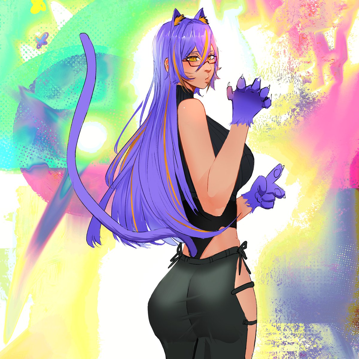 nekoneex1's tweet image. Render finished 😭😭🙏

It took about 3 days of laziness, but I finally finished it.
which one did you like the most?
#ocart #persona