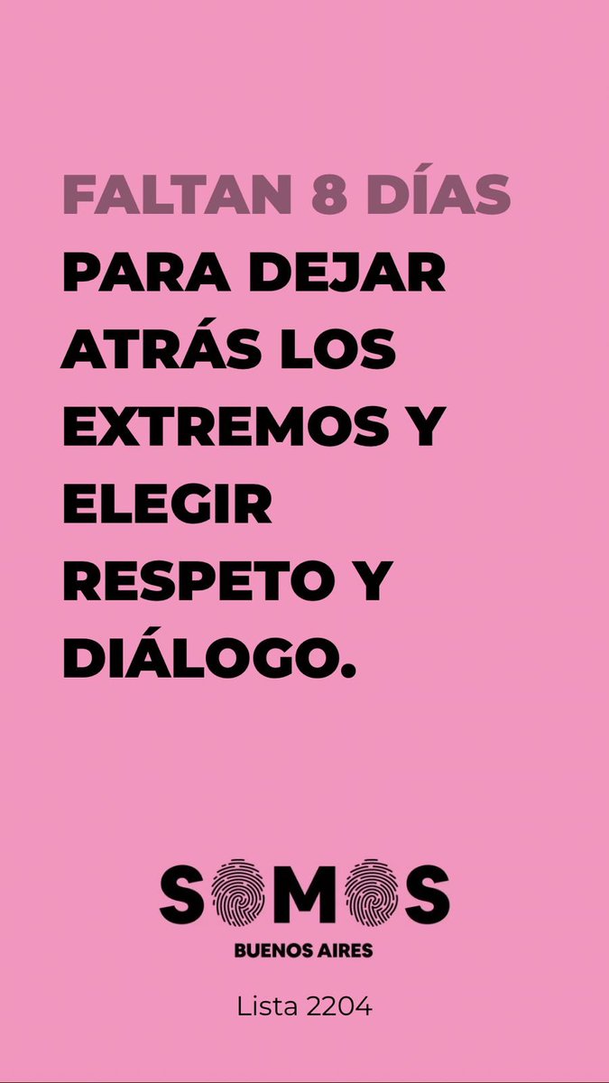 SOMOS la alternativa en La Plata!!!!
Lista 2204