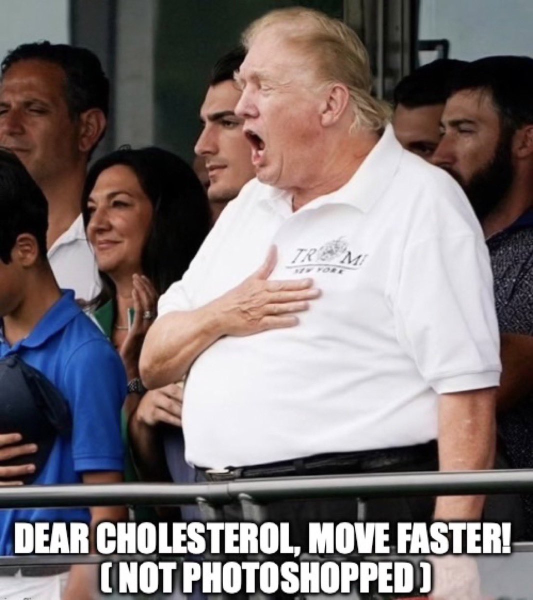 #trumpdead is trending. We all await confirmation that the racist, fascist, criminal, child-raping piece of shit has finally kicked the ol’ KFC bucket. Because he is loathed by all decent people everywhere. Here’s hoping his steady diet of hamberders has finally caught up to him.