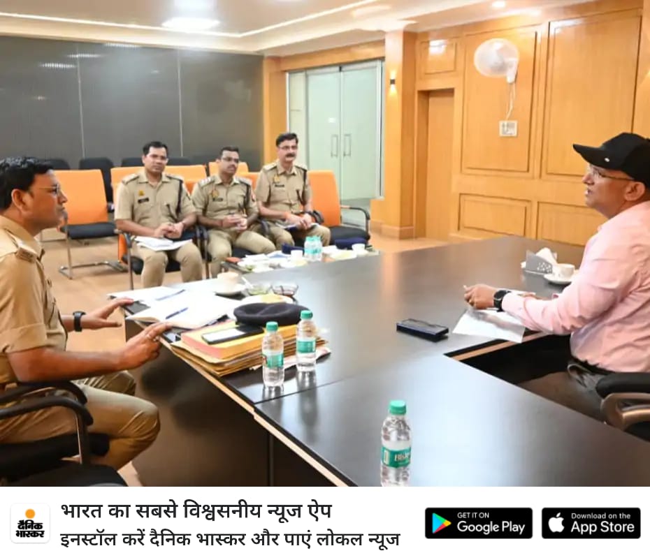 *गाजियाबाद पहुंचे IG ट्रैफिक सुभाष चंद्र दुबे:* ट्रैफिक नियम तोड़ने वालों के खिलाफ सख्त निर्देश, 10% सड़क दुर्घटनाएं घटी 
dainik.bhaskar.com/tI49HworeWb