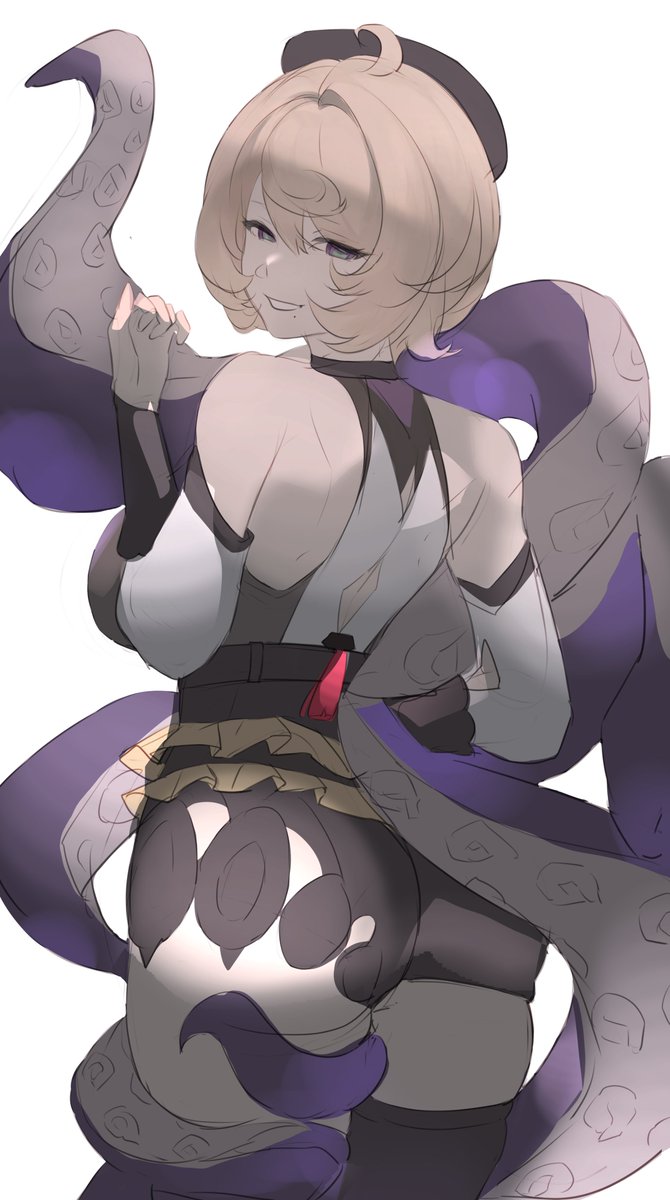q_pepeti's tweet image. wip Yidhari. I’m not sure if I should add a background or leave it blank
#WIP #zzzero #Yidhari