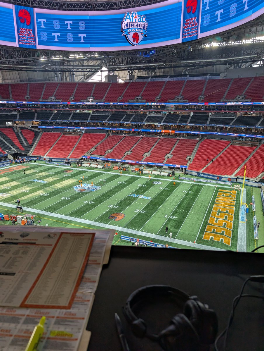 Sam Reis (@samuelreistv) on Twitter photo 📍Atlanta, GA
This is what it's all about! Aflac Kickoff Game at Mercedes Benz Stadium. Extremely grateful to be on the call for <a href="/CuseFootball/">Syracuse Football</a>'s season opener against <a href="/Vol_Football/">Tennessee Football</a> with <a href="/Hudson_Ridley/">Hudson Ridley</a>. Join us at noon on WAER!
📻: 88.3 FM, waer.org 📍Atlanta, GA
This is what it's all about! Aflac Kickoff Game at Mercedes Benz Stadium. Extremely grateful to be on the call for <a href="/CuseFootball/">Syracuse Football</a>'s season opener against <a href="/Vol_Football/">Tennessee Football</a> with <a href="/Hudson_Ridley/">Hudson Ridley</a>. Join us at noon on WAER!
📻: 88.3 FM, waer.org