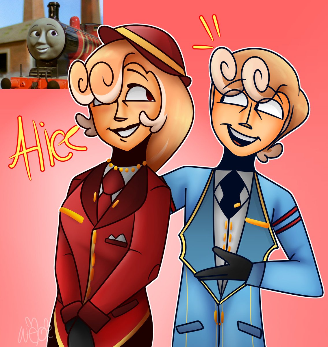 [Meet Alice, Edward's twin sister!] 

I CAN FINALLY SHOW ALICE GRAHHH 🗣