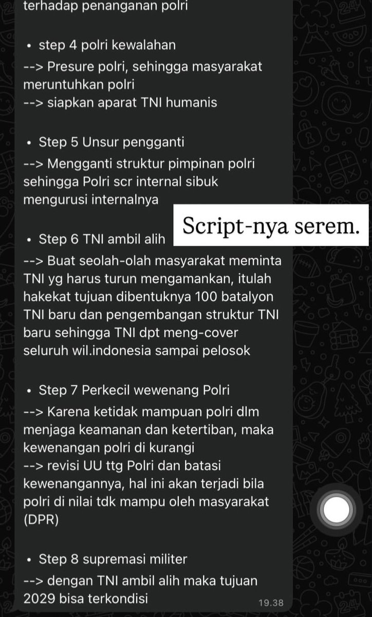 LaMasia_idn's tweet photo. 🚨🚨🚨
Guys, waspada jangan sampai darurat militer. https://t.co/JzWFmjzkJy