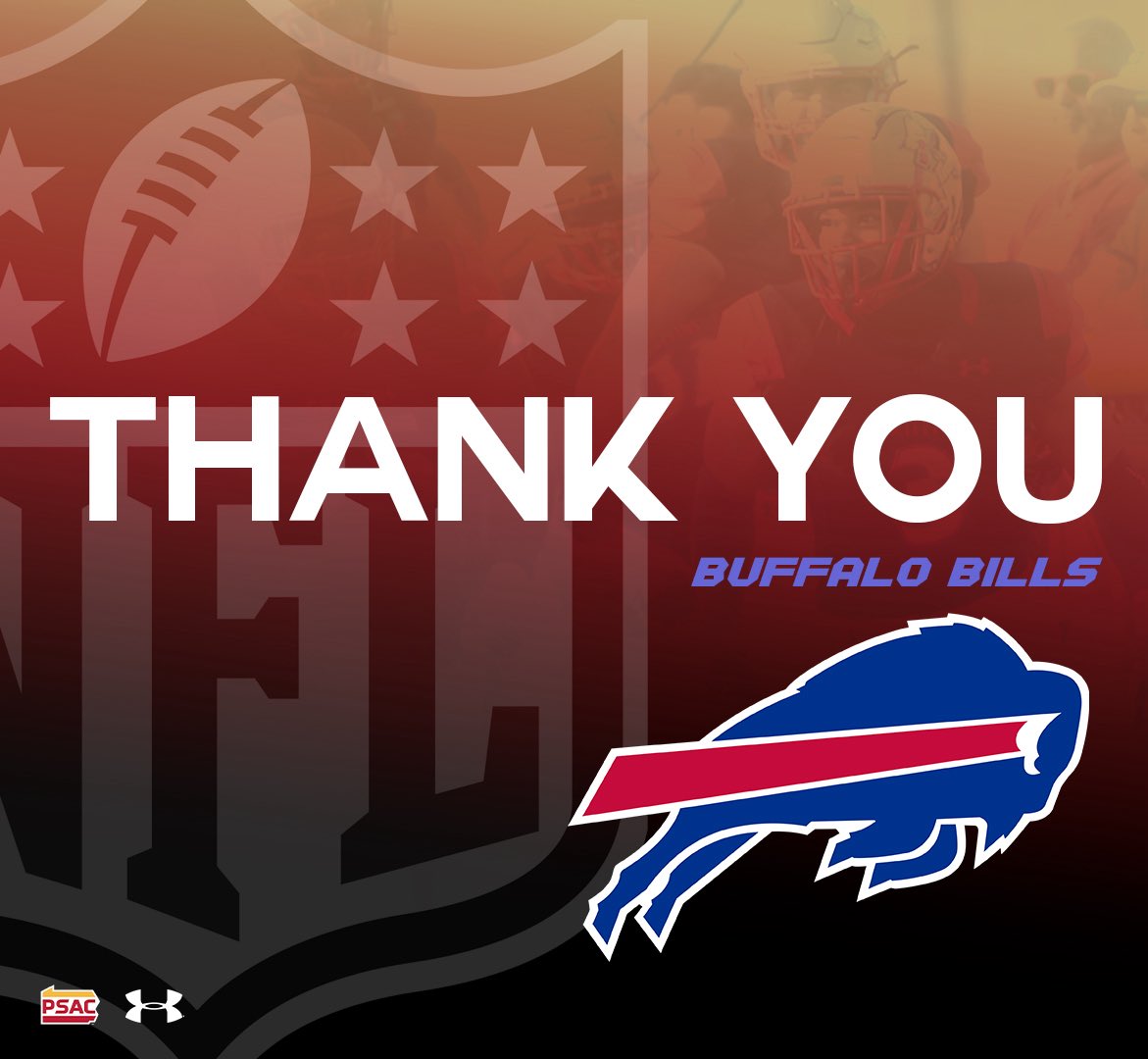 SHU_FBALL's tweet image. Thank you @BuffaloBills for coming out to our game ‼️ 

#CODERED #FAST