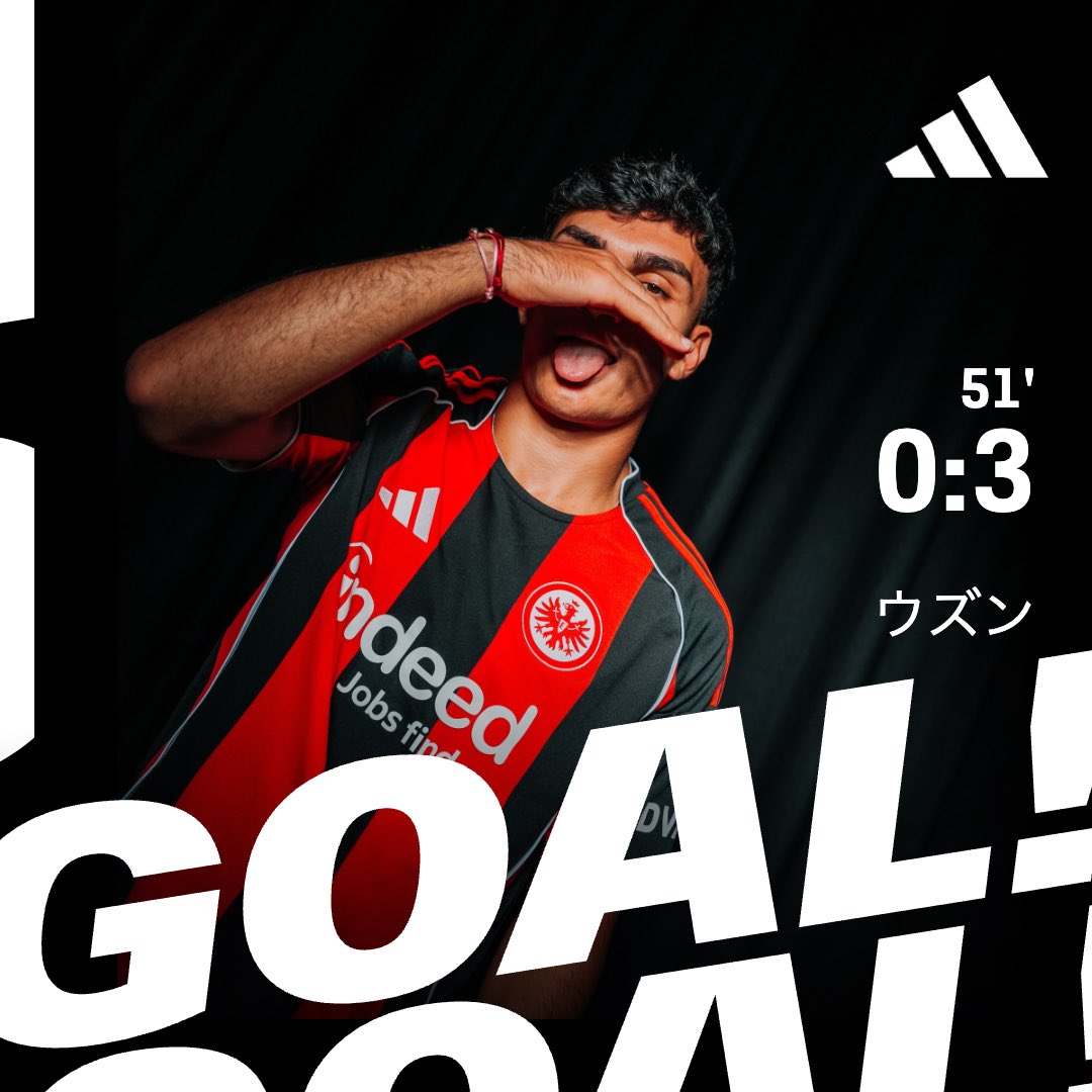 【大幅値下げしました！】アイントラハト・フランクフルト（ドイツ） ユニフォーム 新サプライヤーはadidas！フランクフルトが2025-26新