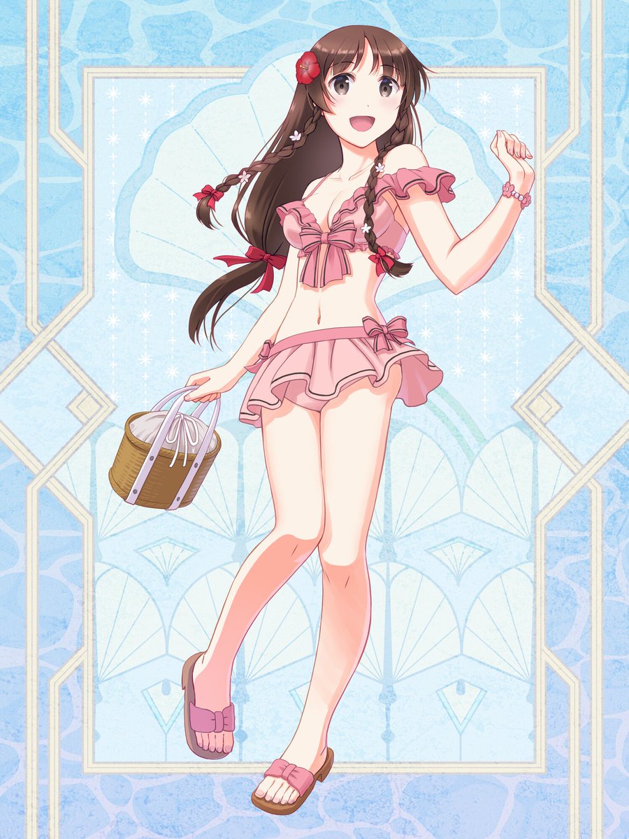 「【PBW/TW】水着コンテストのイラストが納品されました。ご依頼ありがとうござい」|ナオ@4/23西海ノ暁60呉のイラスト
