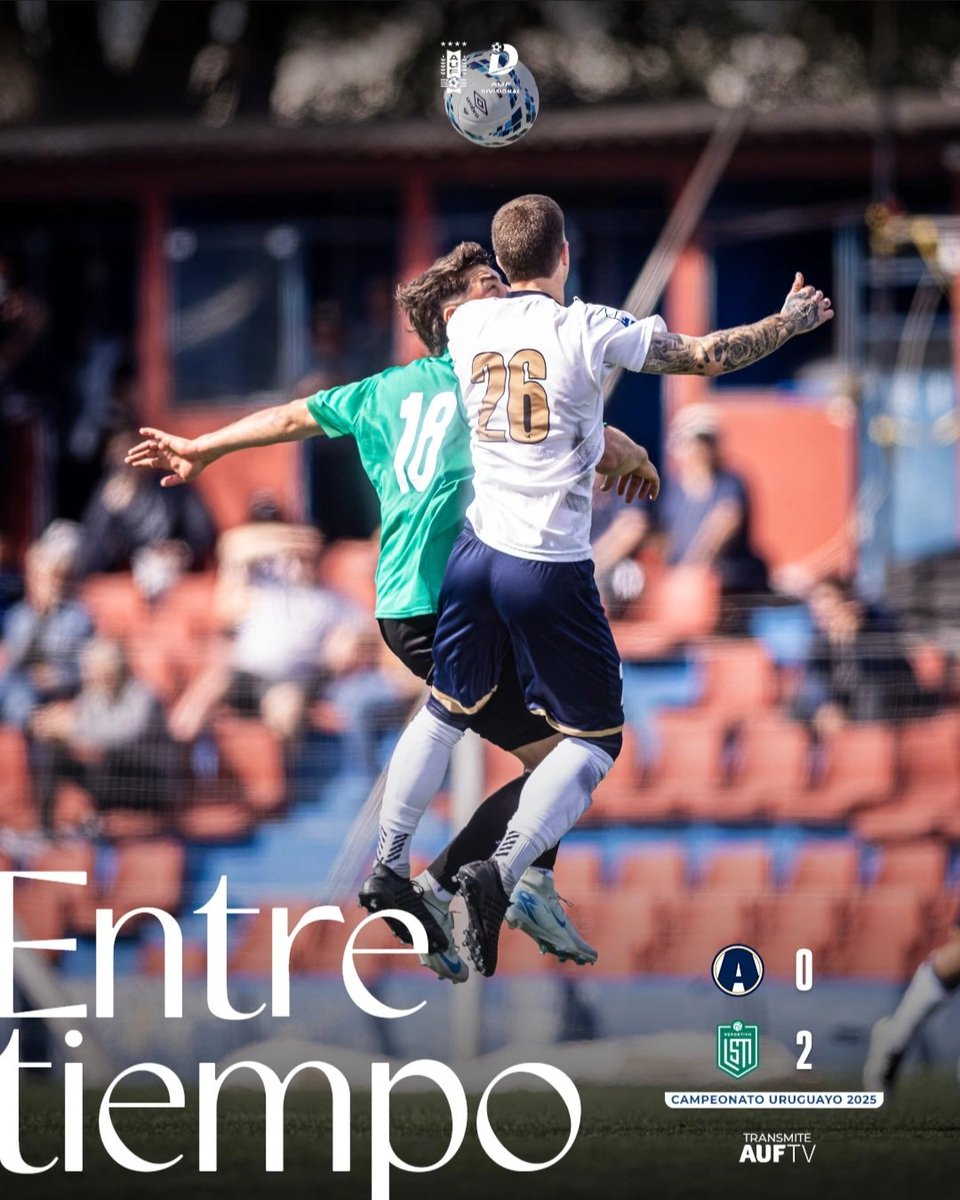 ✖️ ¡𝗙𝗶𝗻𝗮𝗹 𝗱𝗲𝗹 𝗽𝗿𝗶𝗺𝗲𝗿 𝘁𝗶𝗲𝗺𝗽𝗼! 

#Academia 0-2 <a href="/DeportivoLSM/">DeportivoLSM</a>

📍Parque Palermo 

📺 AUF.tv y YouTube (bit.ly/ACAVSLSM)

#DivisionalD