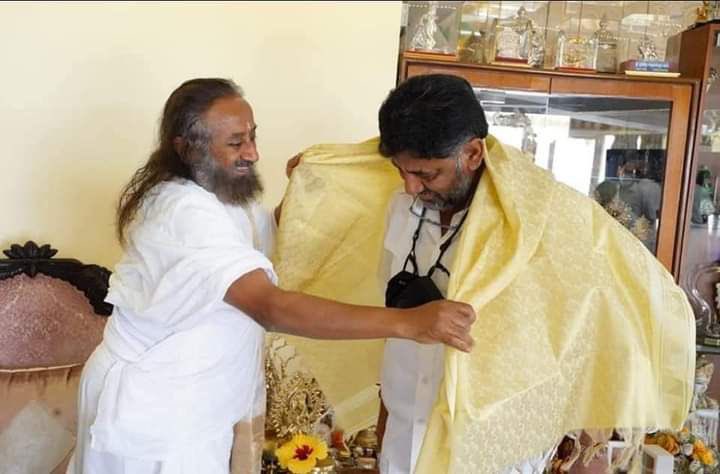 nanduhari's tweet image. Hey man, he’s in Bangalore. Tomorrow there’s an Onam celebration at @BangaloreAshram — why don’t you join and experience some inner peace? By the way, even your leaders have been visiting for the same reason: to find inner peace and gain clarity.

Do you need more proof that your…