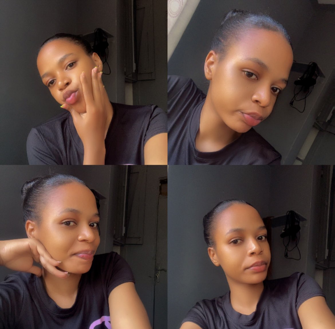 Sorry for over posting myself, I love my relaxed hair ☺️😂