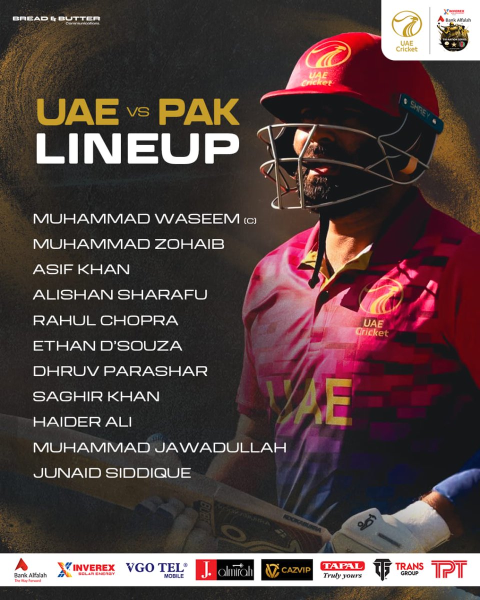 UAE Cricket Official tweet media