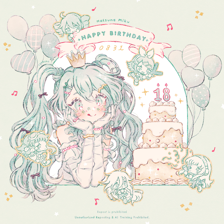 green4greeeen's tweet image. #初音ミク誕生祭2025
#初音ミク生誕祭2025