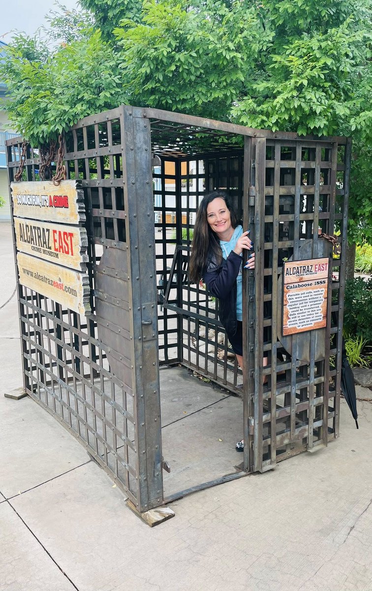 Thanks for stopping in... or should we say stepping in⛓️ Don’t forget to snap a pic outside in our Calaboose 1888 cage during your visit!
