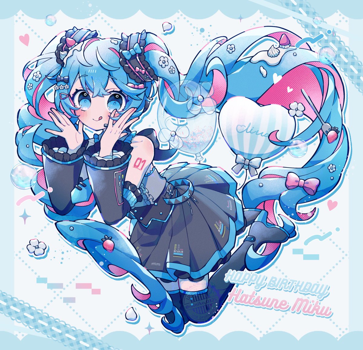 電子を揺らすトキメキ
#初音ミク #初音ミク誕生祭2025