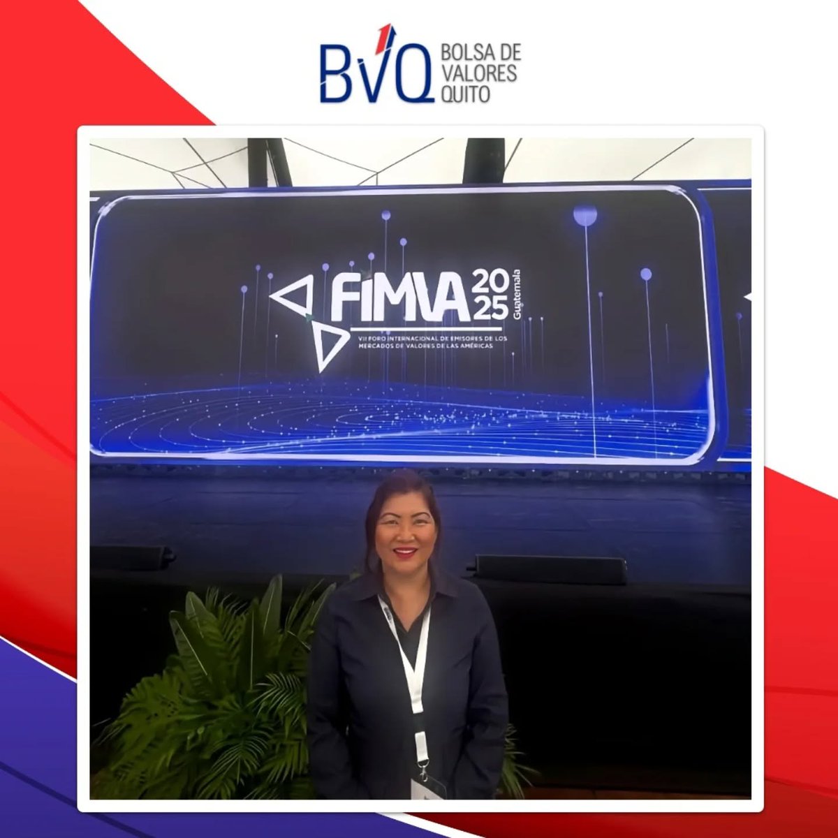 📊 El mercado de valores ecuatoriano presente en #FIMVA2025 🌎

En La Antigua Guatemala, Fiducia, Banco Bolivariano y Simed compartieron su visión en el evento bursátil más importante de la región.

 #FIMVA conecta emisores, inversionistas y bolsas de Latinoamérica, impulsando la