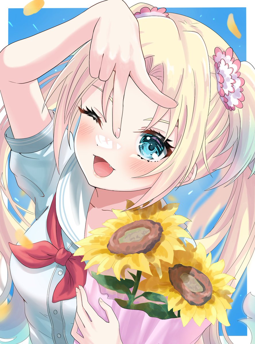 お誕生日おめでとう!!🎉
#大沢瑠璃乃生誕祭2025 
#蓮ノ空美術部