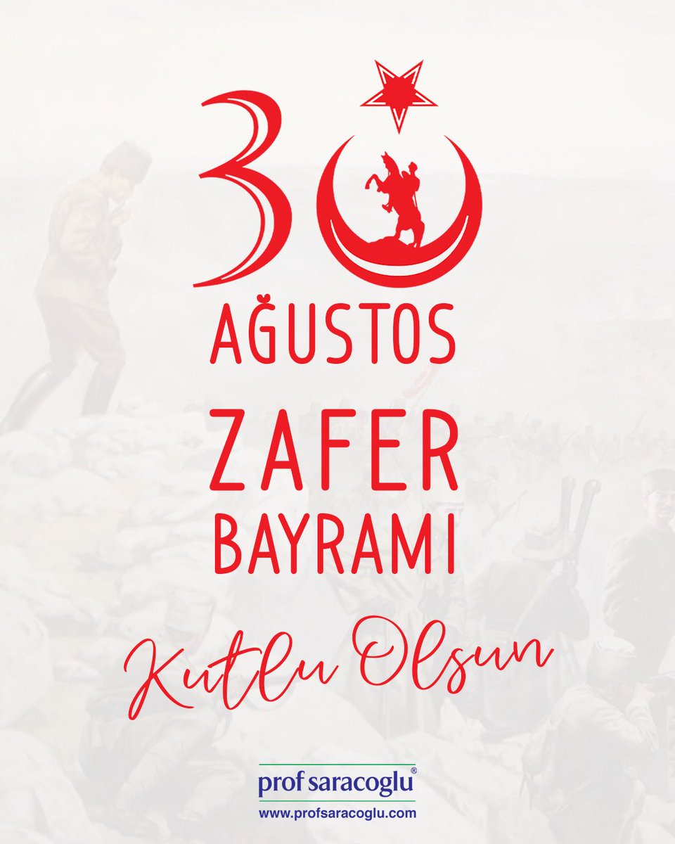 30 Ağustos Zafer Bayramımız Kutlu Olsun 🇹🇷 Gazi Mustafa Kemal Atatürk ve Silah Arkadaşlarını Saygıyla Anıyoruz...