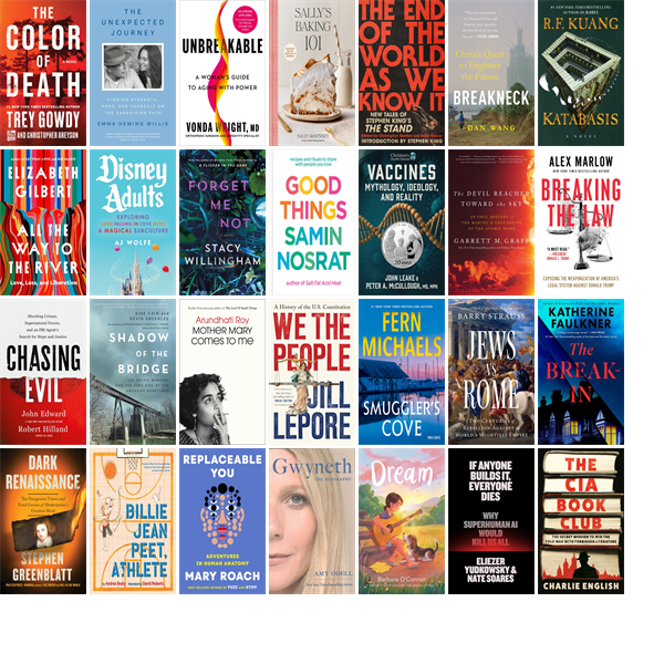 This week the Keene Public Library has 140 new books.  New items include The Color of Death. wowbrary.org/nu.aspx?p=1021…
