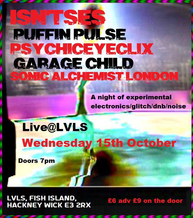 beespace's tweet image. New gig in London, all welcome ! :) @beespace aka #puffinpulse @Psychiceyeclix #isntses @Lisa_McKendrick @Cementimental +