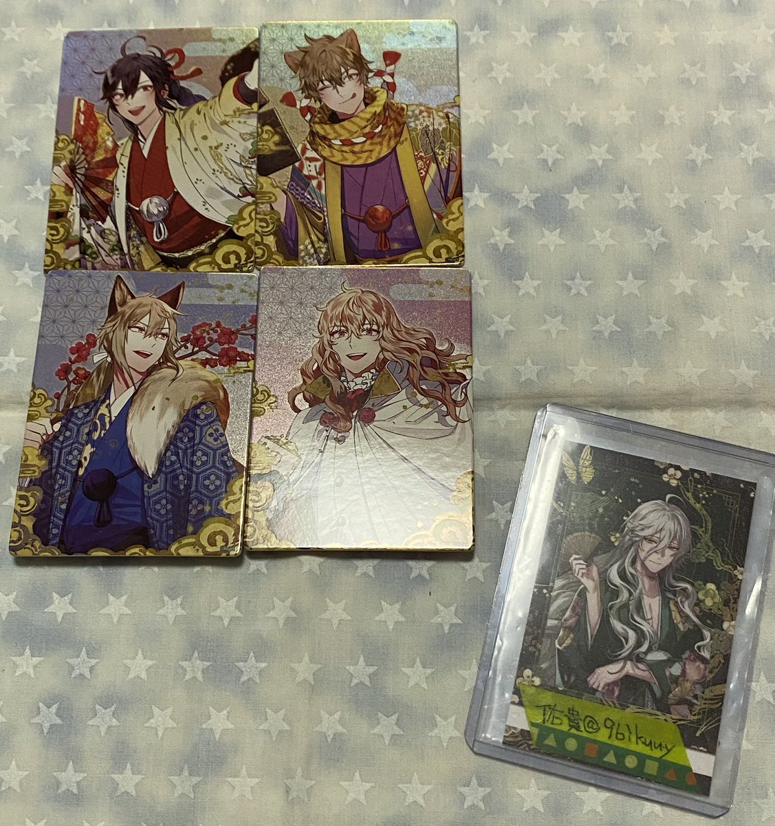 【交換譲渡】幽幻ロマンチカ 幽ロマ 魑魅魍魎の参拝 キャラカラーホロカード ホロカ 受注

譲→ヒフミさま、トネリさま、ザクロさま、ハナヲさま
求→イリヤさま>定価

1枚見つかるまでは交換優先です。