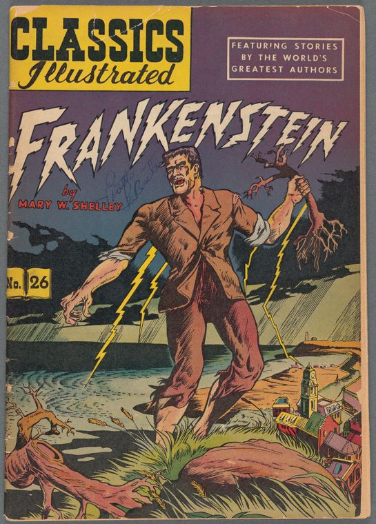 nypl's tweet image. Happy 228th birthday to Mary Shelley! Best known for writing ‘Frankenstein,’ Shelley was also a poet, biographer, editor, and essayist. Today, we celebrate her legacy by looking back at the art that has accompanied her writing for centuries, all from #NYPLDigitalCollections.