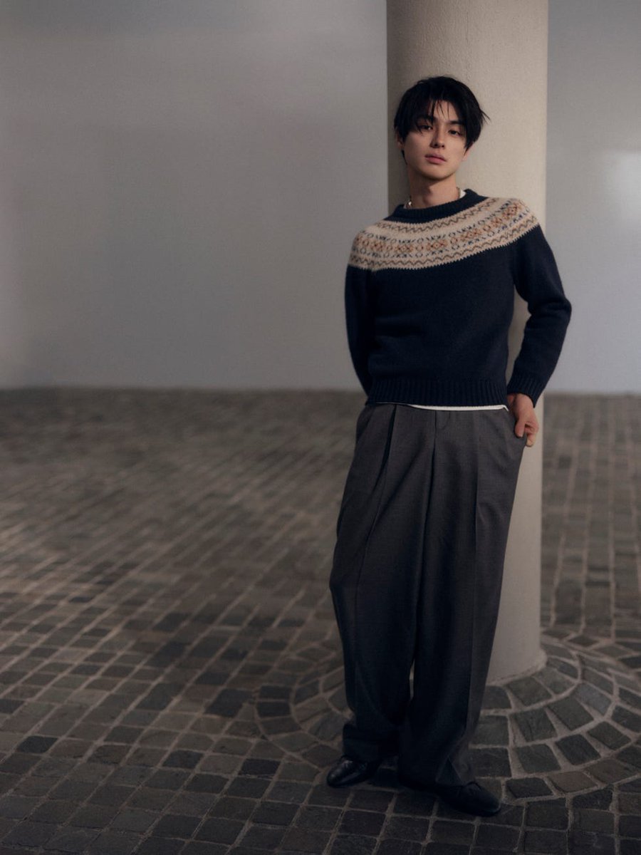Honda Kyoya for ELLE Japan.