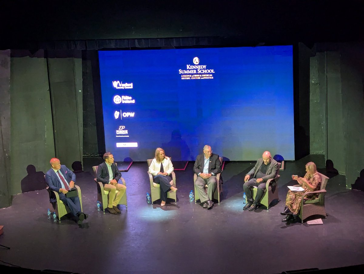 Kennedy SummerSchool (@jfk_ss) on Twitter photo Discussing Ireland's housing challenges with Deirdre O'Shaughnessy is our panel of:
Senator Aubrey McCarthy
Accountant - Barry Doyle
Former Indianapolis Mayor - Greg Ballard
Senior lecturer at TU Dublin - Lorcan Sirr
<a href="/carthy_aubrey/">Senator Aubrey McCarthy</a> #KennedySummerSchool #JFKSS Discussing Ireland's housing challenges with Deirdre O'Shaughnessy is our panel of:
Senator Aubrey McCarthy
Accountant - Barry Doyle
Former Indianapolis Mayor - Greg Ballard
Senior lecturer at TU Dublin - Lorcan Sirr
<a href="/carthy_aubrey/">Senator Aubrey McCarthy</a> #KennedySummerSchool #JFKSS