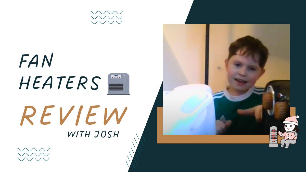 Jobi1kanobe's tweet image. 😎 Electric Fan Heater Review with 7 year old Josh bit.ly/4lNJXSL 

#ProductReview #Autumn #ASMR