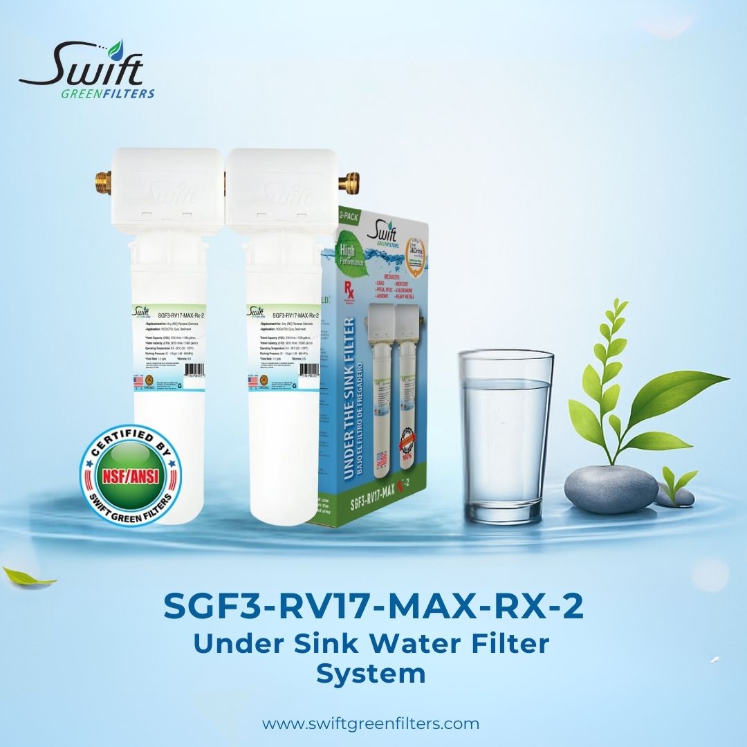 swiftgreenCA's tweet image. Say goodbye to impurities and hello to fresh, safe, and great-tasting water with the SGF3-RV17-MAX-RX-2 Under Sink Filter System. 

Buy now: swift-green-filters.odoo.com/r/D3N

#SwiftGreenFilters #CleanWaterSolutions #UnderSinkFilter #HealthyLiving