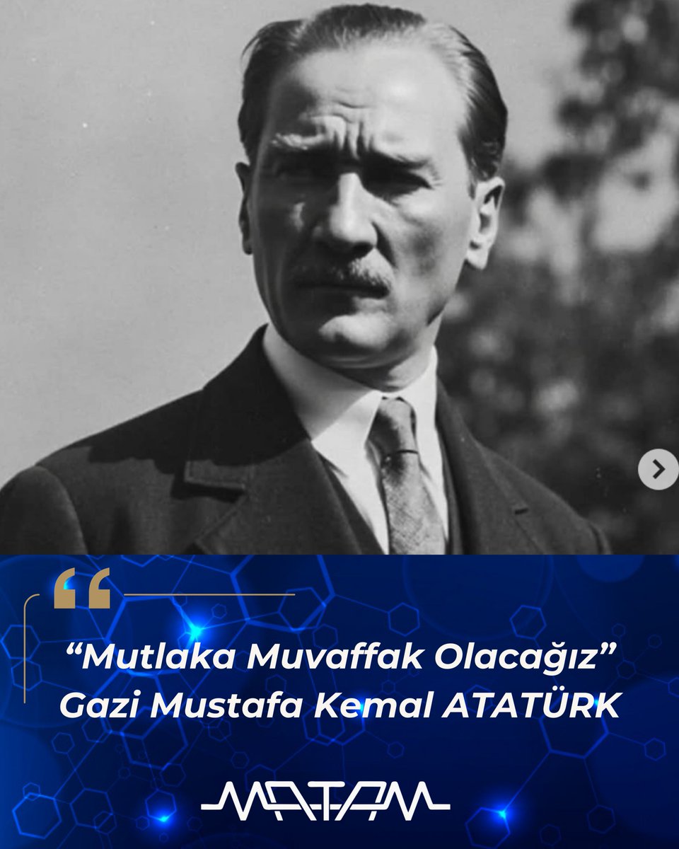 30 Ağustos Zafer Bayramı Kutlu Olsun 🇹🇷

30 Ağustos, akıl ve cesaretle kazanılmış büyük bir zaferdir.

Gazi Mustafa Kamal Atatürk’ü, onunla omuz omuza savaşan gazilerimizi, şehitlerimizi ve silah arkadaşlarını minnet ve gururla anıyoruz +