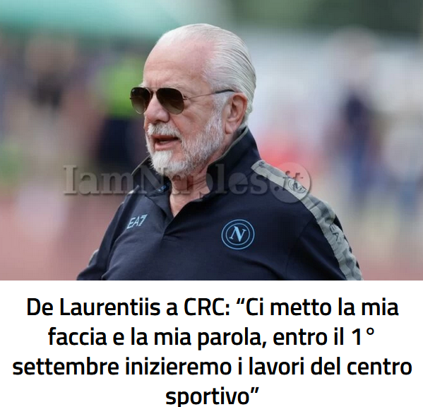 eldivino87's tweet photo. Caro @ADeLaurentiis, tra un paio di giorni partono i lavori del centro sportivo? In quale area sorgerà? tic-toc tic-toc @FabrizioRomano @DiMarzio @paolodelgenio9 @MGuardasole @realvarriale @RafAuriemma @MalfiToto https://t.co/NqJWSlTMvI