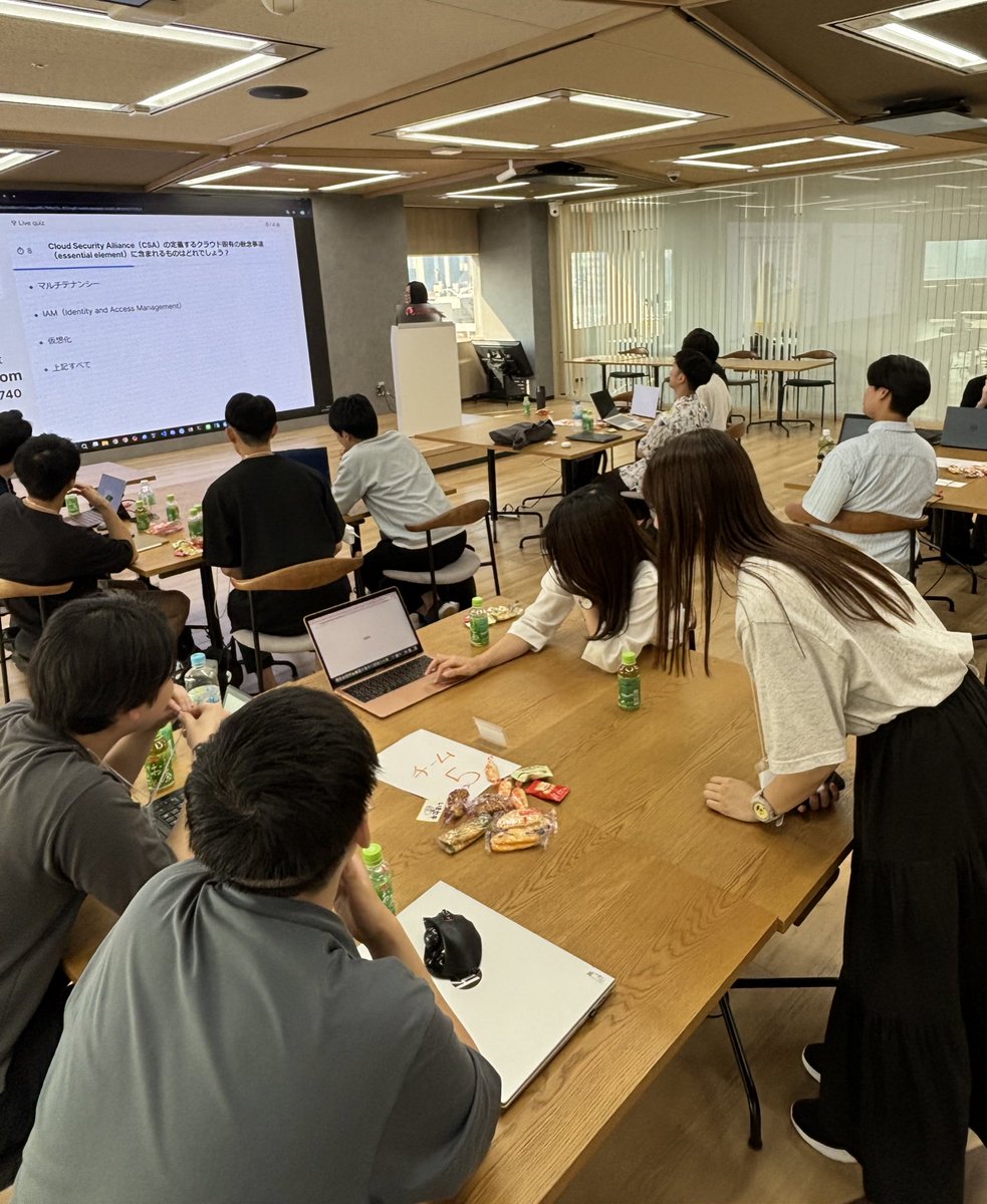 【いまセキュリティ】第2回 終了です✨️

本日は暑い中参加いただきありがとうございました！
皆さんの楽しそうな顔が見れて、運営一同嬉しい気持ちでいっぱいです😆

後日、イベント詳細をお届けしますので、投稿をお待ちください！

#いまセキュリティ  #セキュリティ