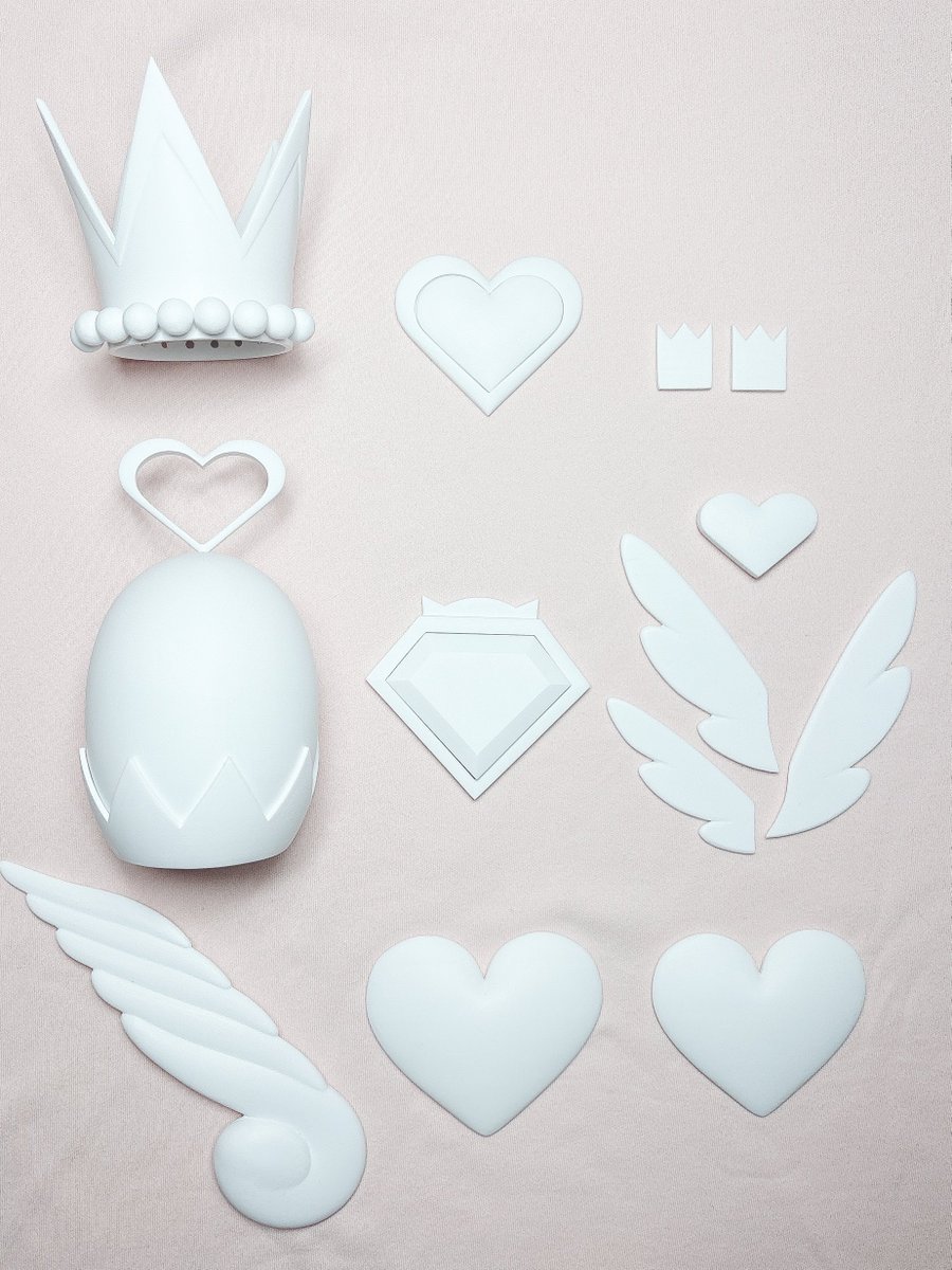 ニャミーちゃん🐈🩵
ぴかぴかだよ〜（；_；）！！これから塗装とレジンの型取りܸ⁺˳✿⏦۠₊