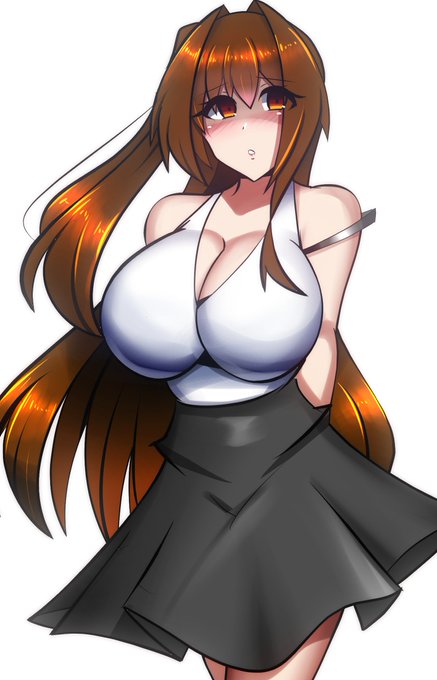 うちのこましろちゃんを描きました。
高校生編の戦いが終わった直後くらいの、すべてを失って一番影のある時期です。 