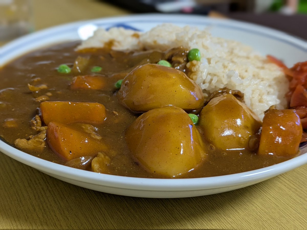 今夜はSBゴールデンカレーちょっとスパイシー