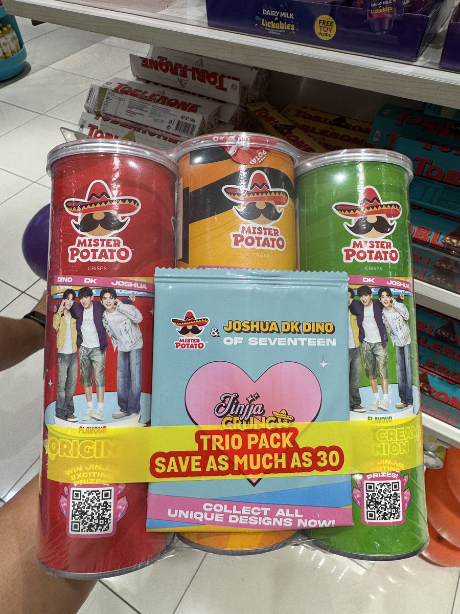 outro7tear's tweet photo. Mister Potato Photocards!!! They look sooooo good!

Finally available in the Philippines 🩷🩵 https://t.co/1g4pV7AV1E