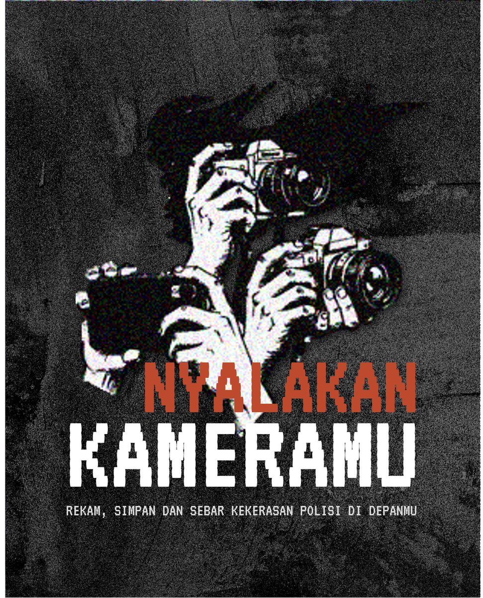 REKAM PROVOKASI
REKAM BRUTALITAS APARAT
REKAM KORBAN BERJATUHAN

SIMPAN
SAMPAIKAN
WARTAKAN