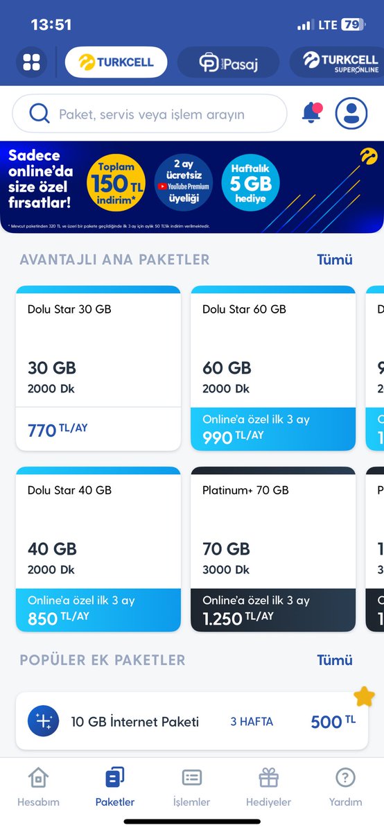 drxefo7's tweet photo. @Turkcell eski müşteriye bu paketleri sunarken hiç mi utanmıyorsunuz
Sizinle yola devam etmek mi asla https://t.co/AXrYHNitun