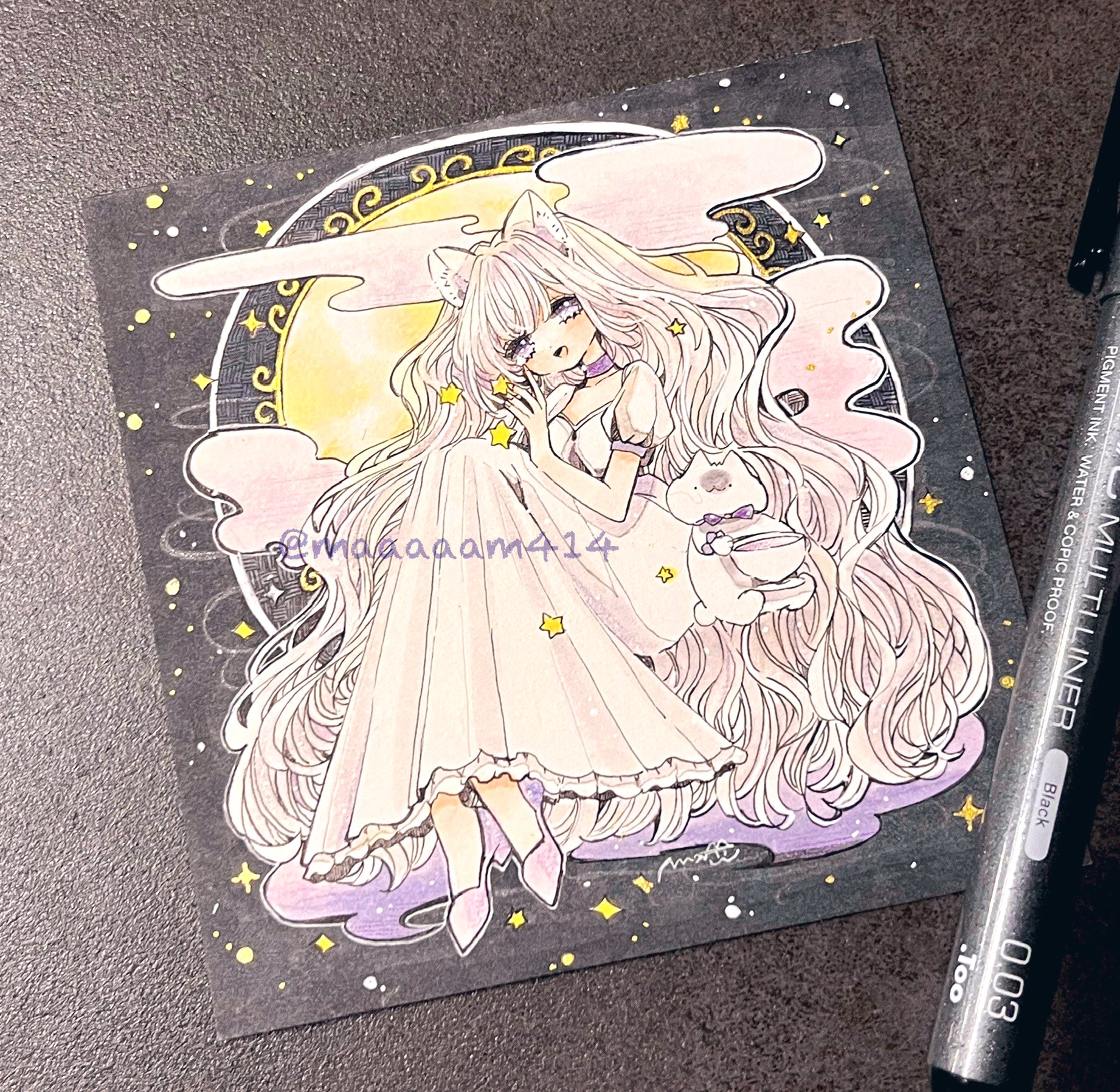 maa様♡ MA*RS】ハートボタンワッフルトップス - ホワイト size-F | 地雷