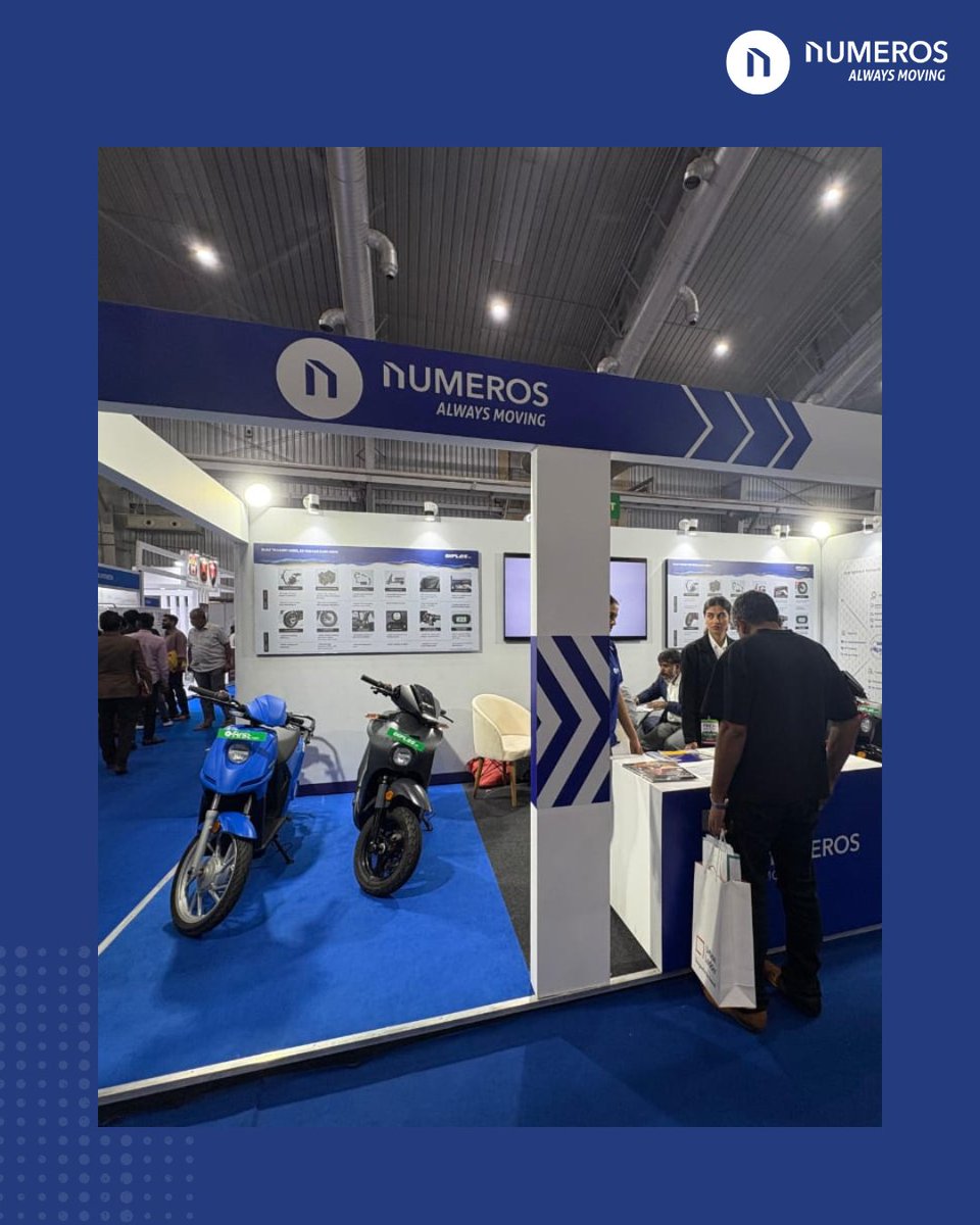 NumerosMotors's tweet photo. Not just part of the expo - we’re powering it up! Catch Diplos Max and more at the Numeros Motors showcase.

#NumerosMotors #AlwaysMoving #GetsItDone https://t.co/c39AEzLDqO