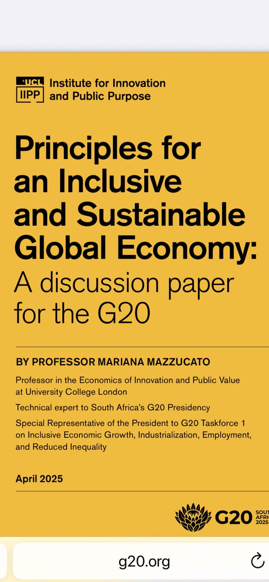 My message to the G20 on how to design an economy that delivers for the many and not the few:  g20.org/wp-content/upl…