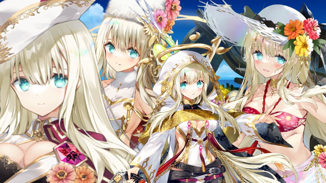 ヒャクニチソウは良いぞおじさん「ヒャクニチソウは良いぞ。」

#花騎士
#フラワーナイトガール